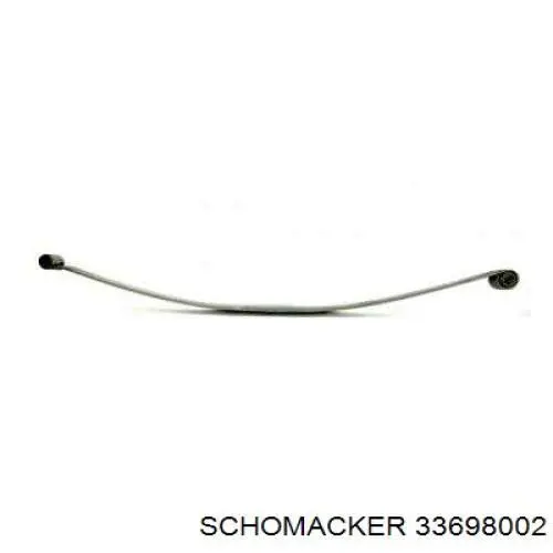 33698002 Schomacker Лист ресори передньої