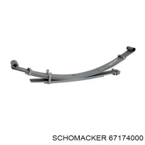Купити 67174000 Schomacker Ресора (передня)