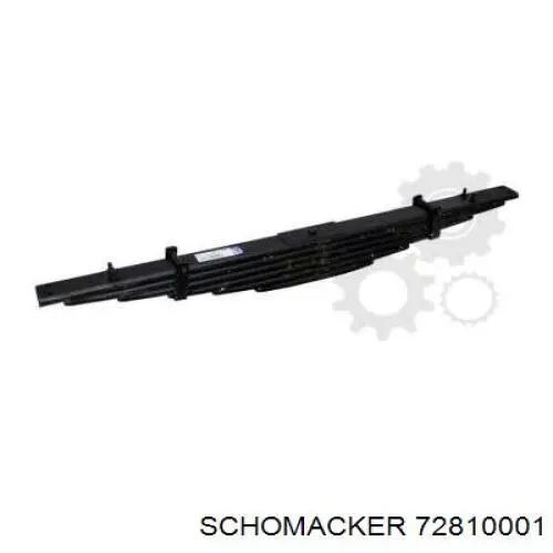 Купити 72810001 Schomacker Лист ресори передньої