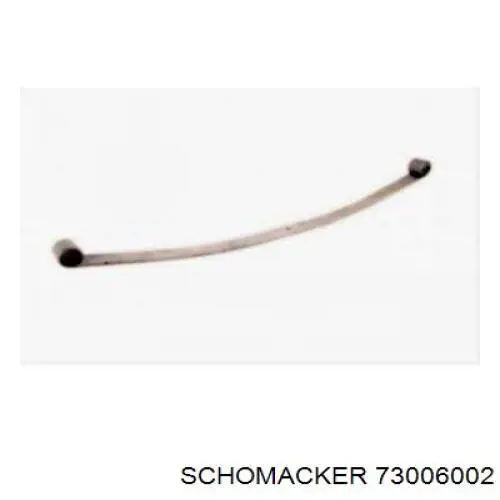 Купити 73006002 Schomacker Лист ресори передньої