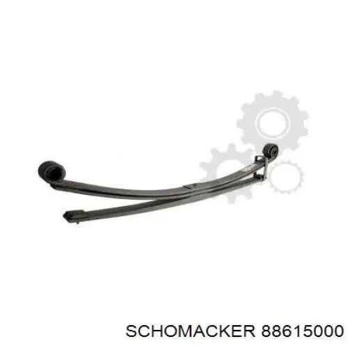 Купити 88615000 Schomacker Напівресора задня