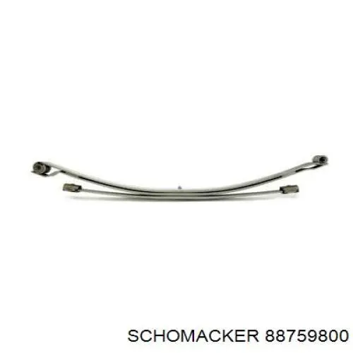 88759800 Schomacker Ресора (задня)