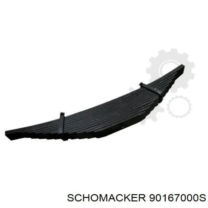 90167000S Schomacker Ресора (задня)