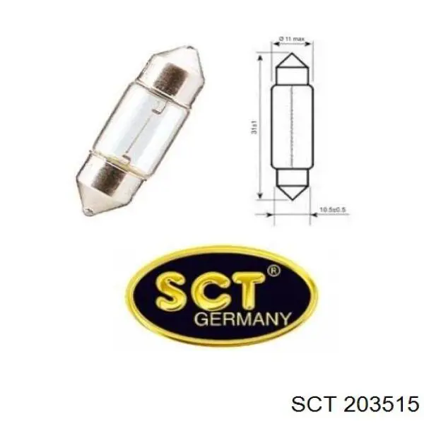 Лампочка плафону освітлення салону/кабіни Osram 64382BL ціна, від 1.03 USD
