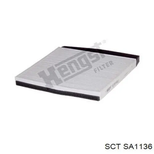 Повітряний фільтр салону SCT SA1136