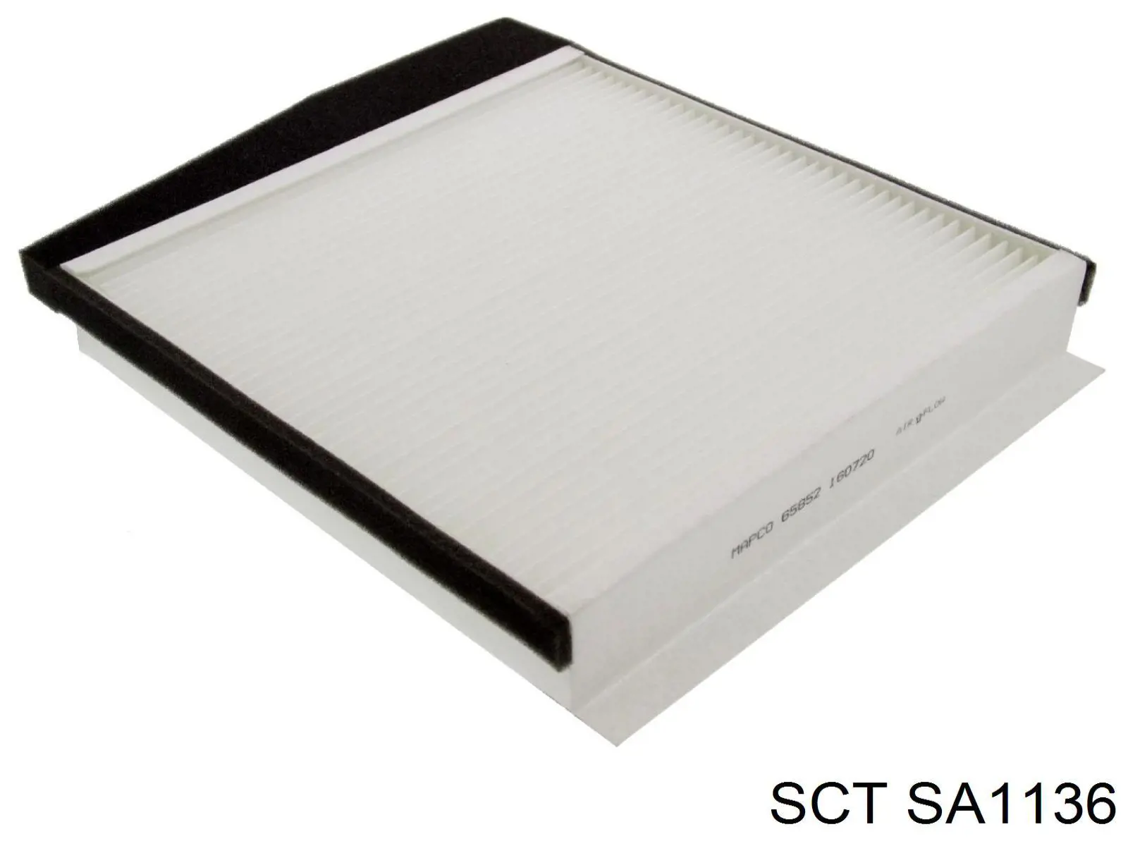 Фільтр повітряний обігрівача SCT SA1136 ціна, від 10.29 USD