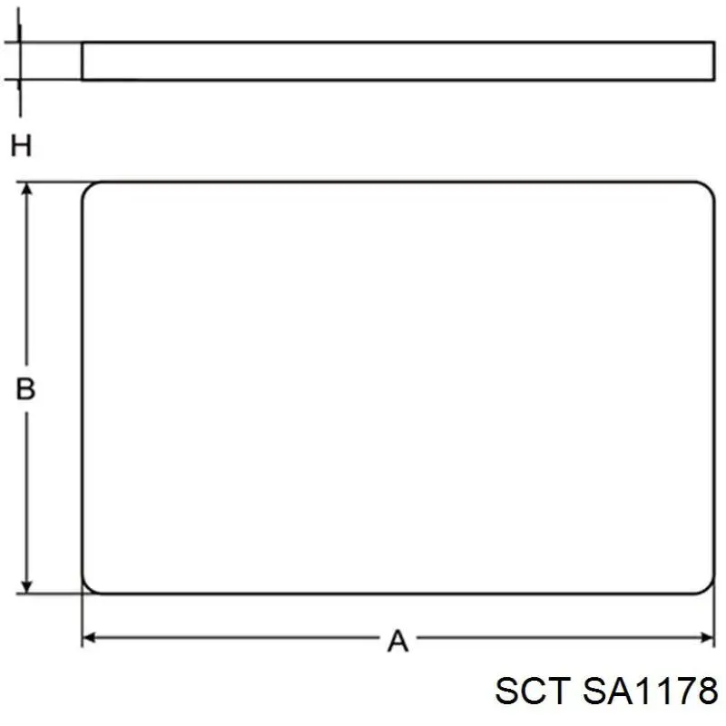Фільтр повітряний обігрівача Starline SSFKF9456 ціна, від 4.96 USD