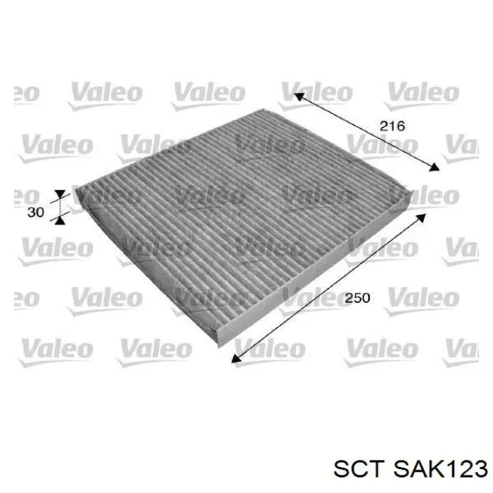 Фільтр салону SAK123 SCT