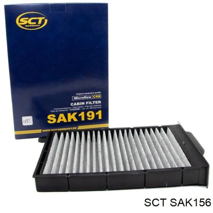 Купити SAK156 SCT Фільтр салону вугільний