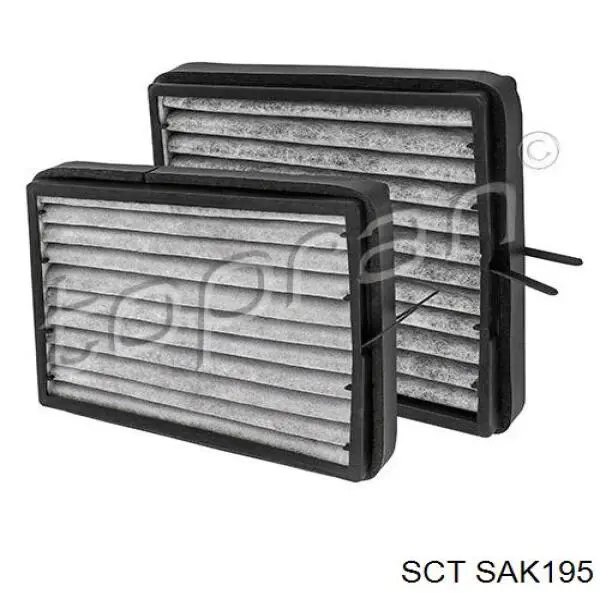 Купити A2038300418 Mercedes Фільтр салону вугільний