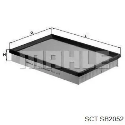 Повітряний фільтр SB2052 SCT