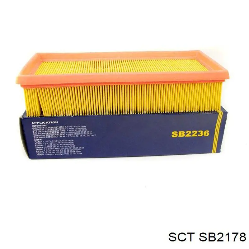 Повітряний фільтр SB2178 SCT