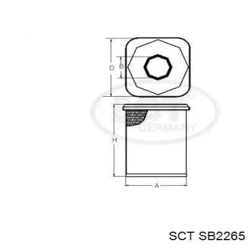 Елемент повітряного фільтра Stellox 7101982SX ціна, від 23.00 USD
