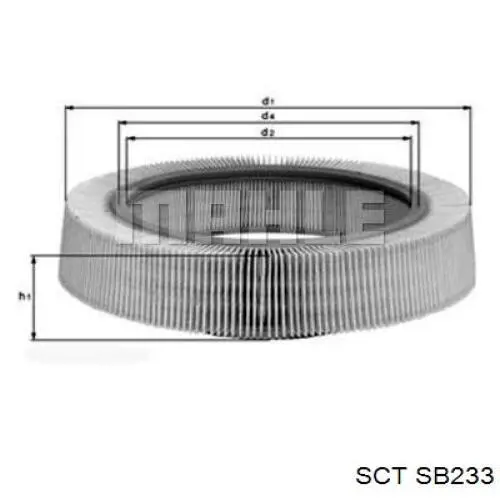 Купити AF0107 Alpha Filter Автомобільний фільтр повітря