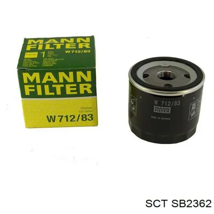 Повітряний фільтр SB2362 SCT