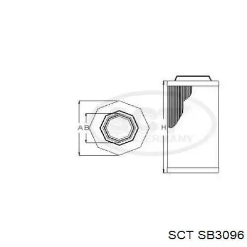 AR9003I Tecneco фільтр повітряний
