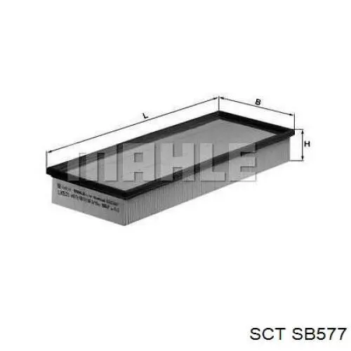 SB577 SCT Повітряний фільтр двигуна