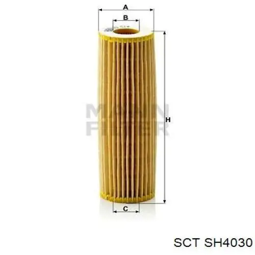 SH4030 SCT Фільтр масла