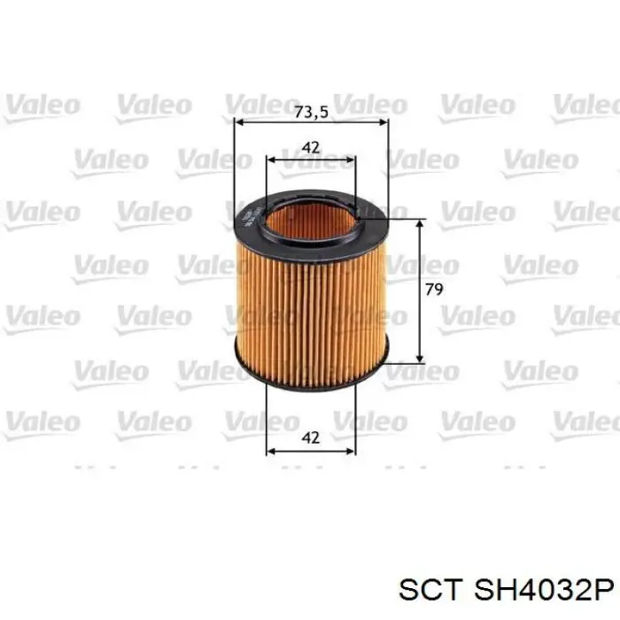 Купити SH4032P SCT Фільтр очищення масла відцентровий