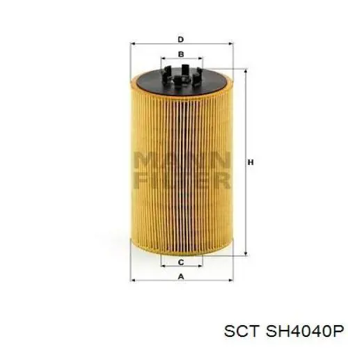 Масляний фільтр FOE425D Shafer