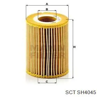SH4045 SCT Фільтр масла