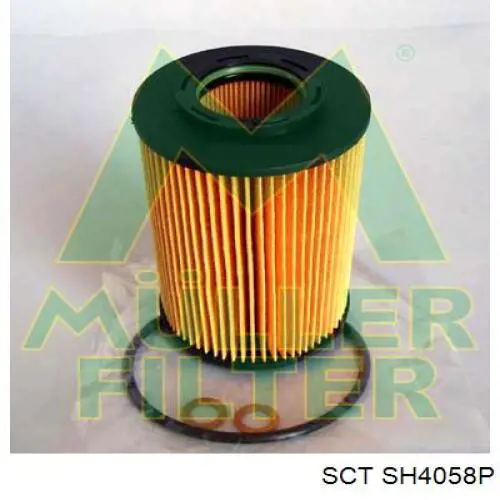 Масляний фільтр двигуна SCT SH4058P ціна, від 5.51 USD