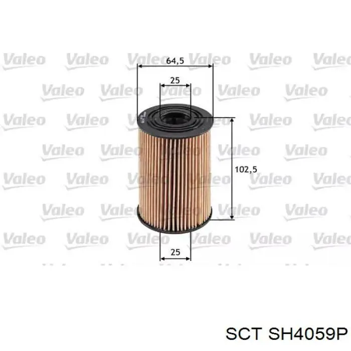 SH4059P SCT Фільтр масла