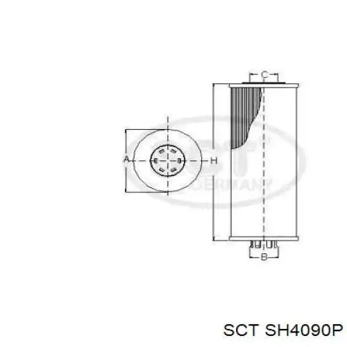 Купити OX1141DECO Mahle Original Фільтр очищення масла відцентровий