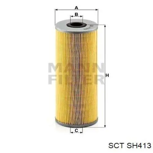 Фільтр масляний SCT SH413