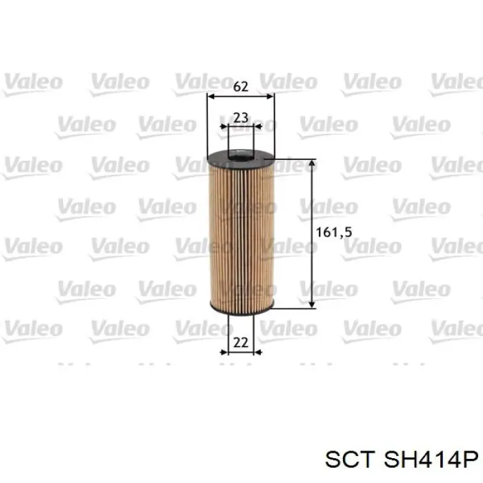 Фільтр масляний SCT SH414P