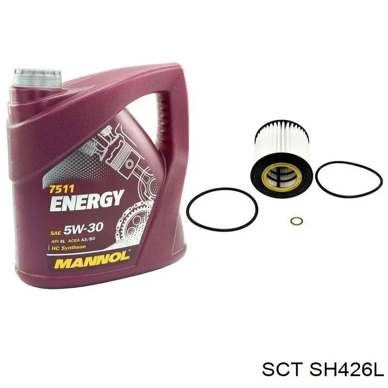 Масляний фільтр двигуна SCT SH426L ціна, від 4.77 USD