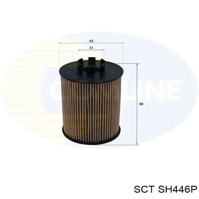 SH446P SCT Фільтр масла
