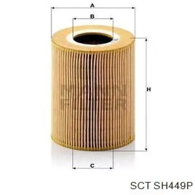 Фільтр масляний SCT SH449P