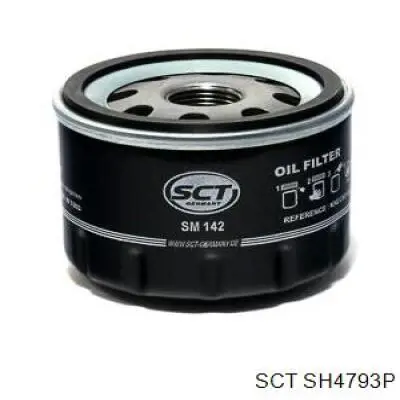 Масляний фільтр SH4793P SCT