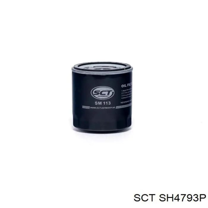 Масляний фільтр двигуна SCT SH4793P ціна, від 6.34 USD