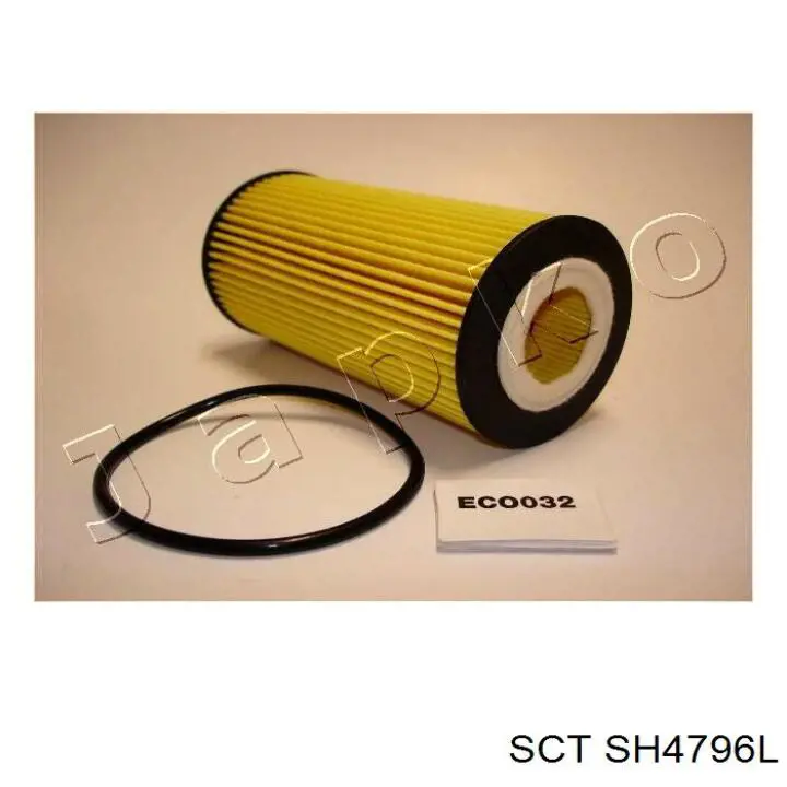 Масляний фільтр SH4796L SCT