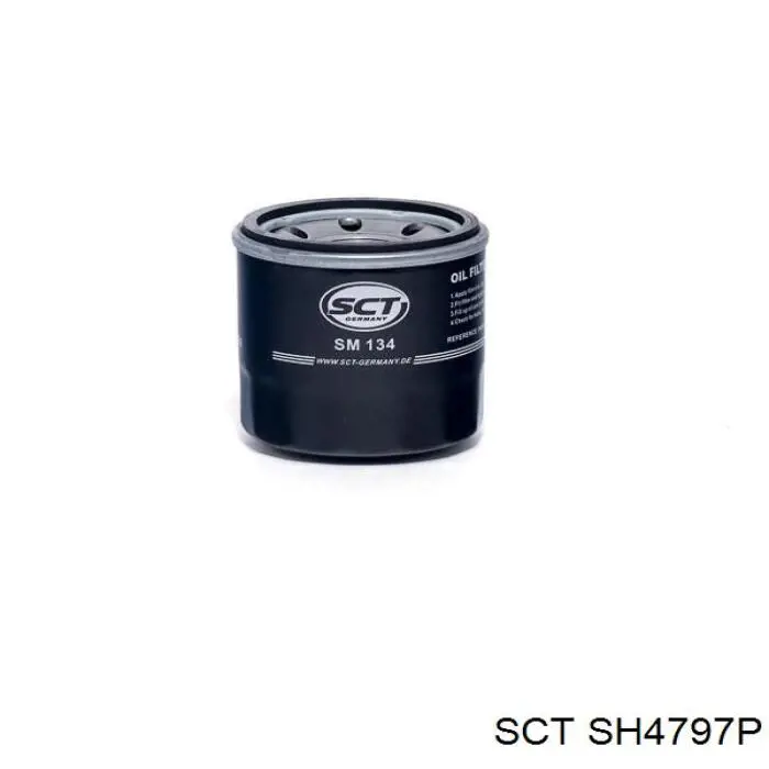 Масляний фільтр двигуна SCT SH4797P ціна, від 5.57 USD