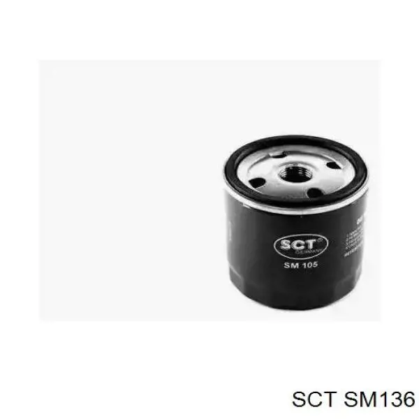 Фільтр масляний SCT SM136