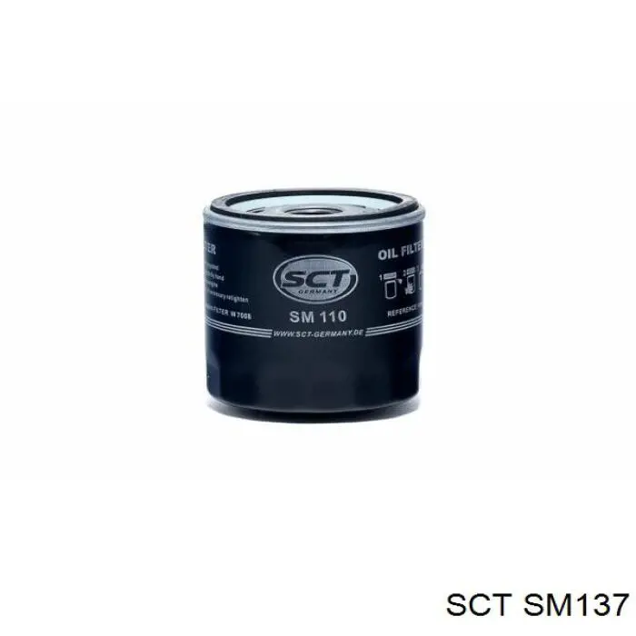 SM137 SCT фільтр масляний