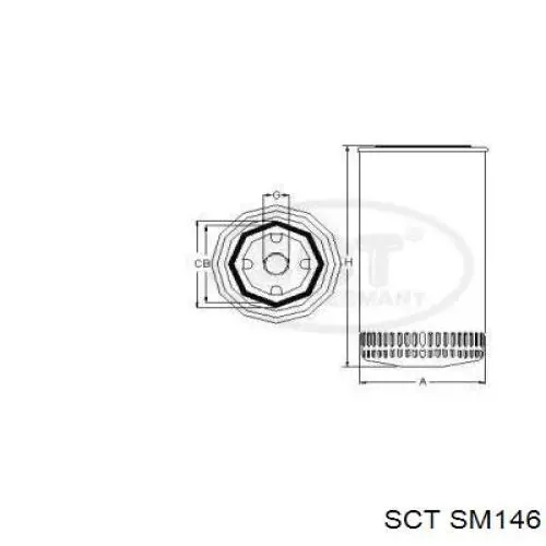 Масляний фільтр двигуна Bosch 451403077 ціна, від 14.04 USD