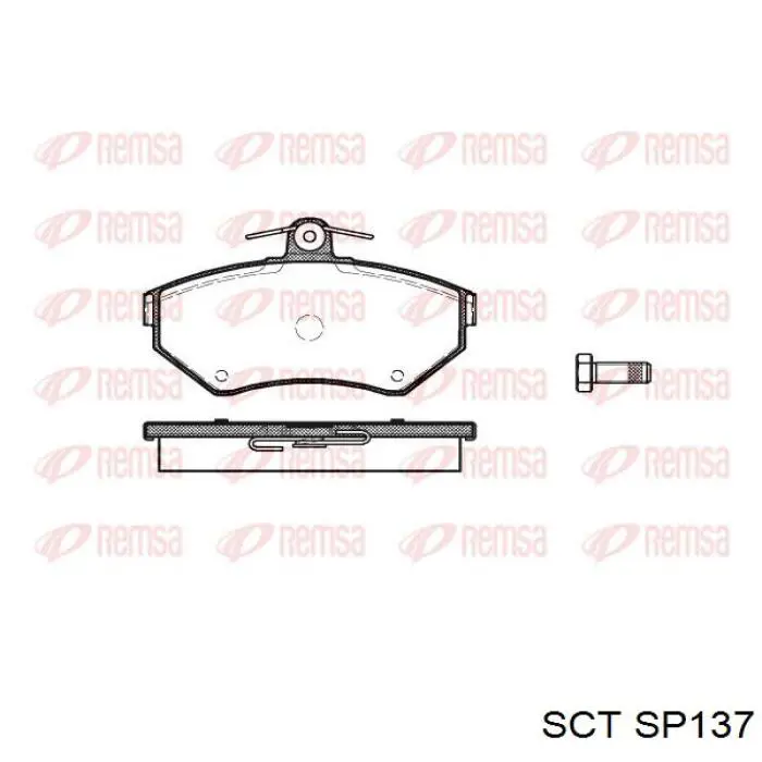Гальмівні колодки VAG 1HM698151 ціна, від 16.49 USD