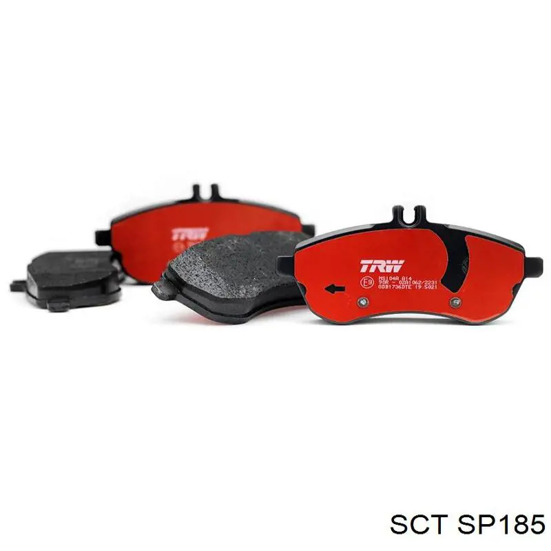 Гальмівні колодки SCT SP185 ціна, від 23.87 USD