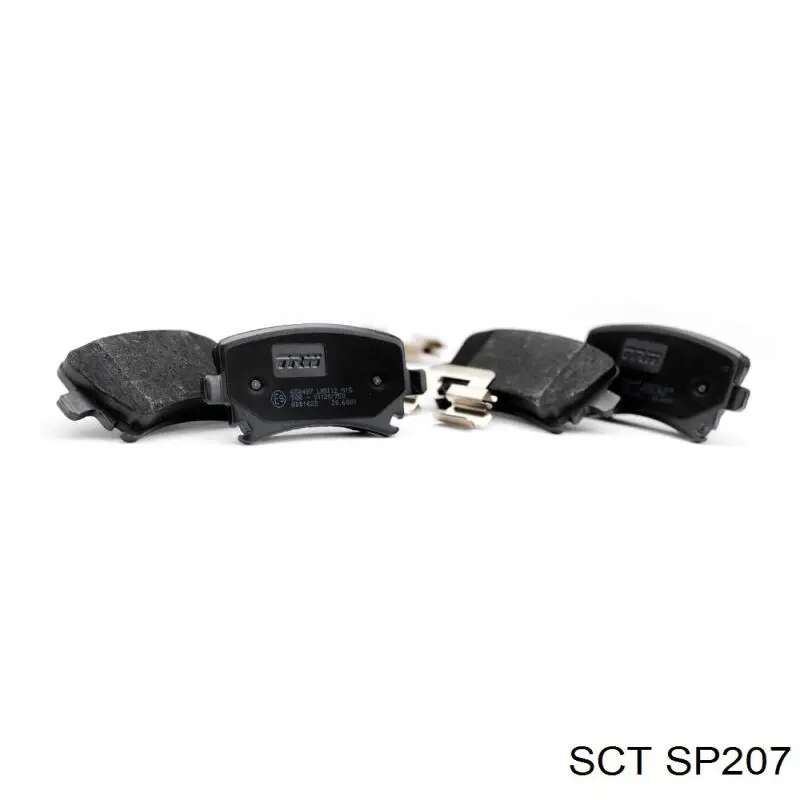 Гальмівні колодки SCT SP207 ціна, від 13.95 USD