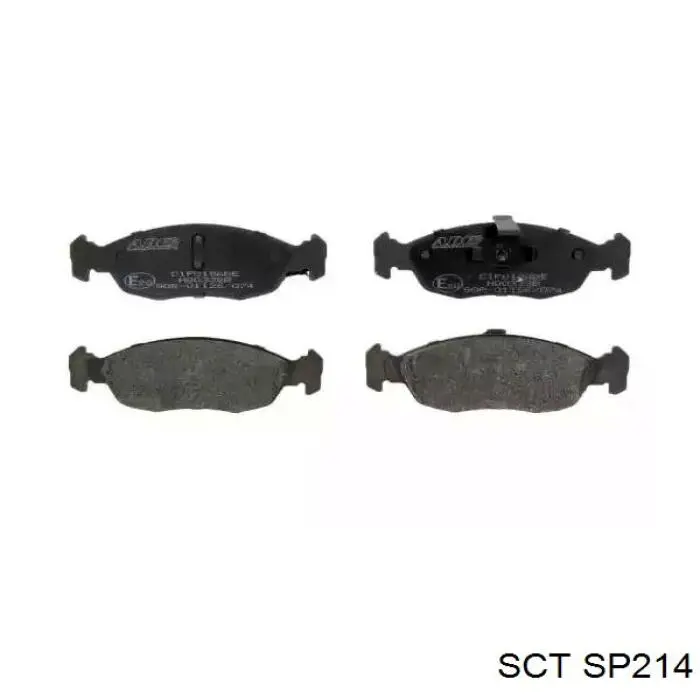 Гальмівні колодки SCT SP214 ціна, від 13.52 USD