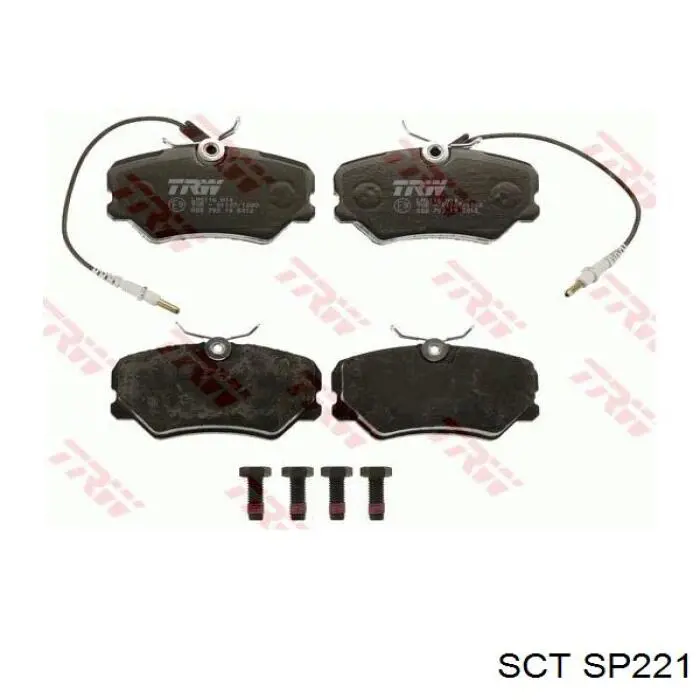 Задні гальмівні колодки Samko 5SP330 ціна, від 12.89 USD