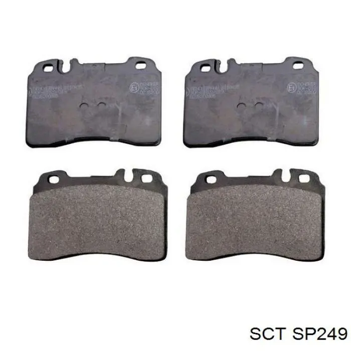 Передні тормозні колодки SP249 SCT