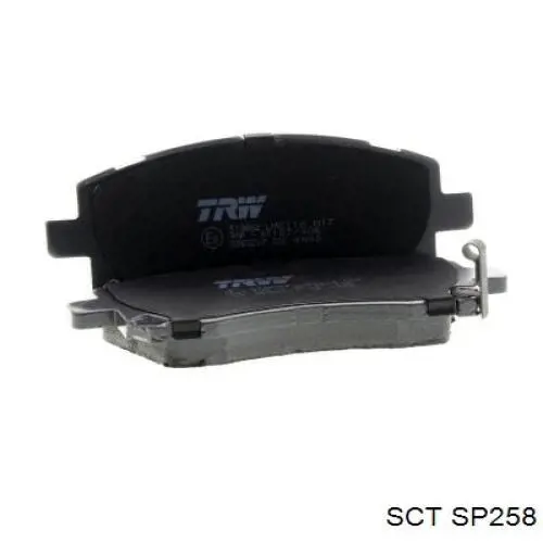 SP258 SCT Передні гальмівні колодки