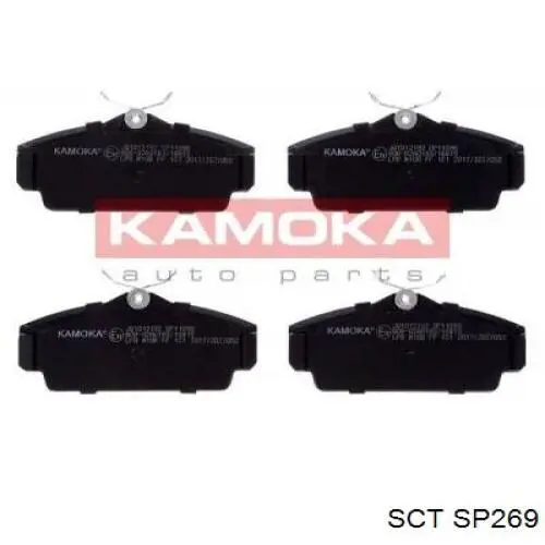 Гальмівні колодки SCT SP269 ціна, від 18.98 USD