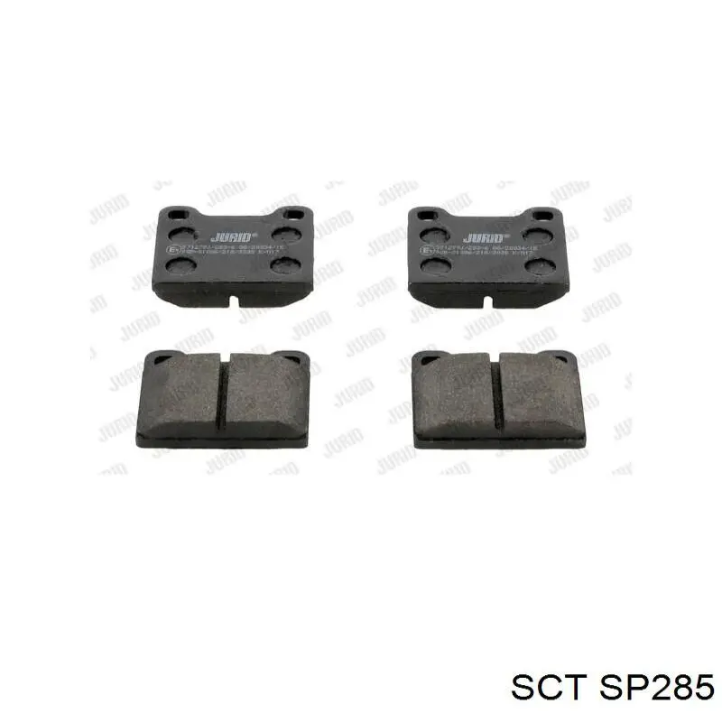 Передні тормозні колодки 411206232R Renault (RVI)
