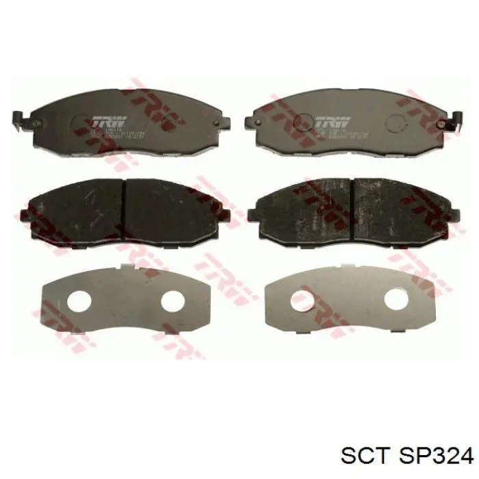 SP324 SCT Передні гальмівні колодки